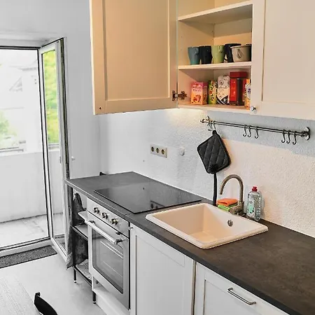 Homestay N2 Centrally Located 3-room With Balcony Or Individual Karlsruhe